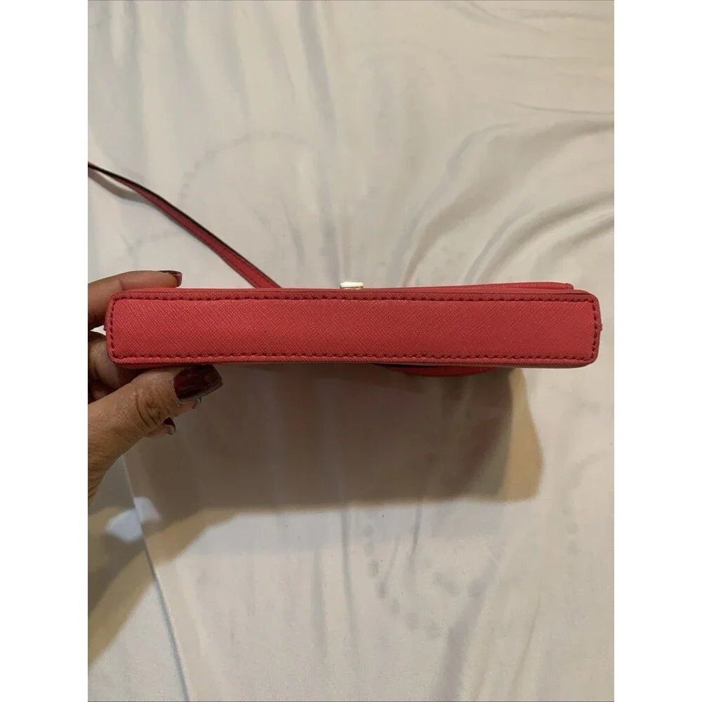 Kate Spade SALLY Newbury Lane Pillbox Red Crossbody LeatherBag WKRU2256